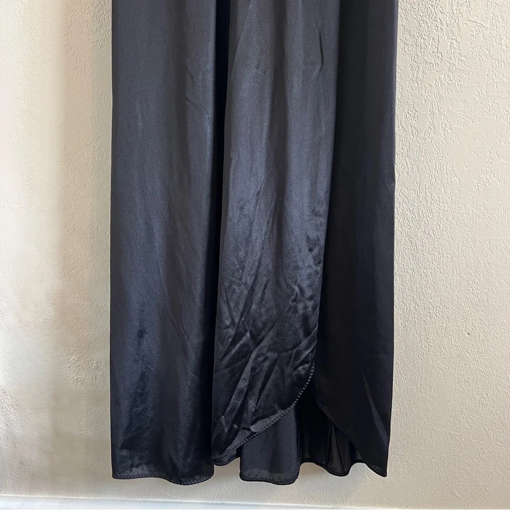 Vintage Val Mode High Slit Lace Slip - Picture 5 of 13